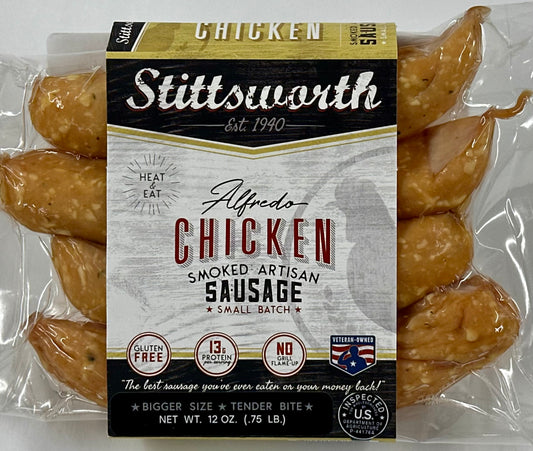 Stittsworth Chicken Alfredo and Swiss Bratwurst - A Delicious and Guilt-Free Grilling Delight