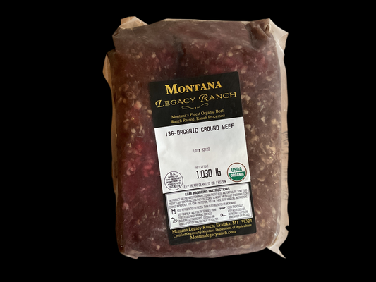 Montana Legacy Ranch Organic Ground Beef