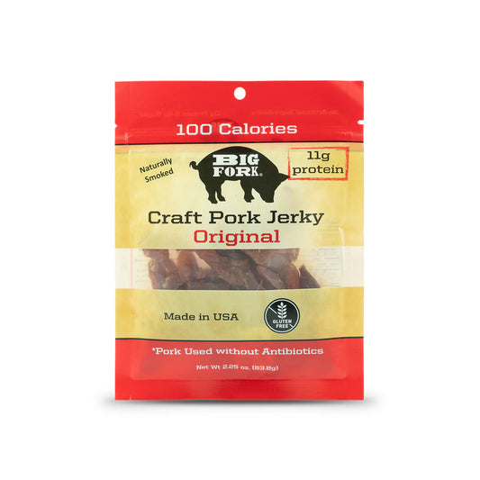 Big Fork Craft Pork Jerky Original 2.25 oz