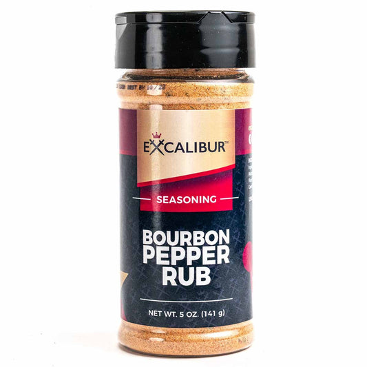 Excalibur Bourbon Pepper Rub Seasoning
