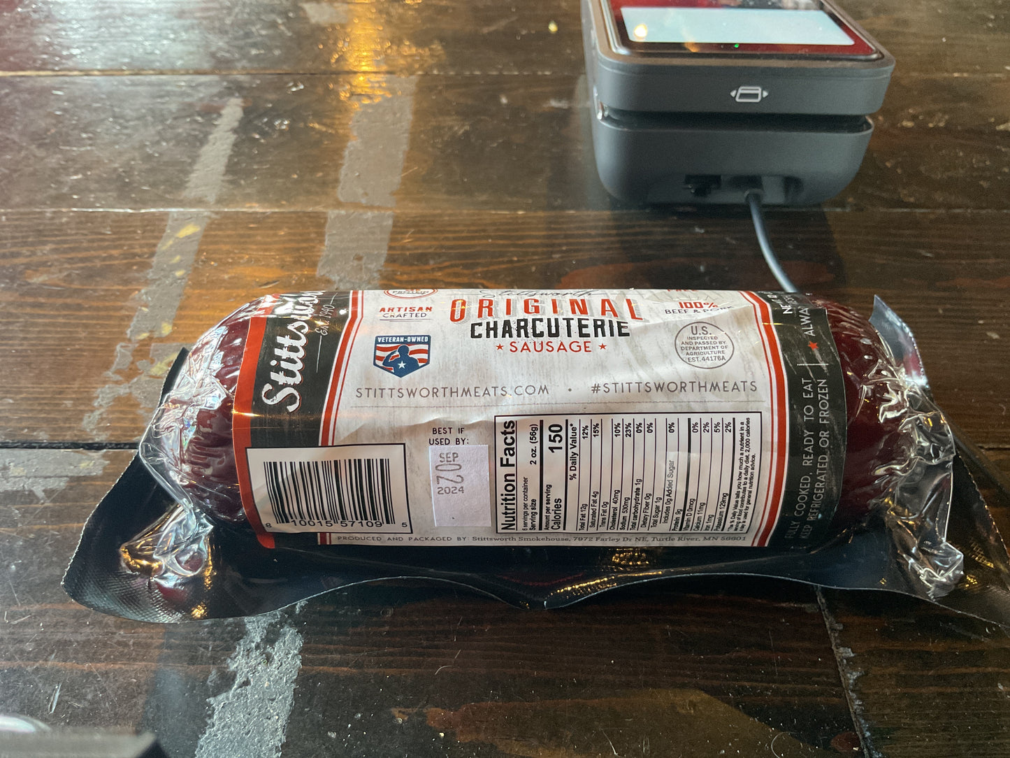Stittsworth Original Charcuterie Sausage