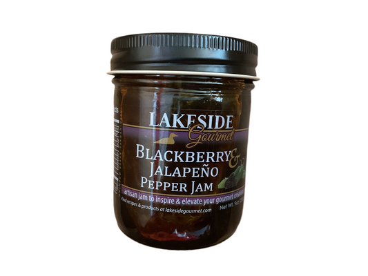 Lakeside Gourmet Blackberry & Jalapeño Pepper Jam