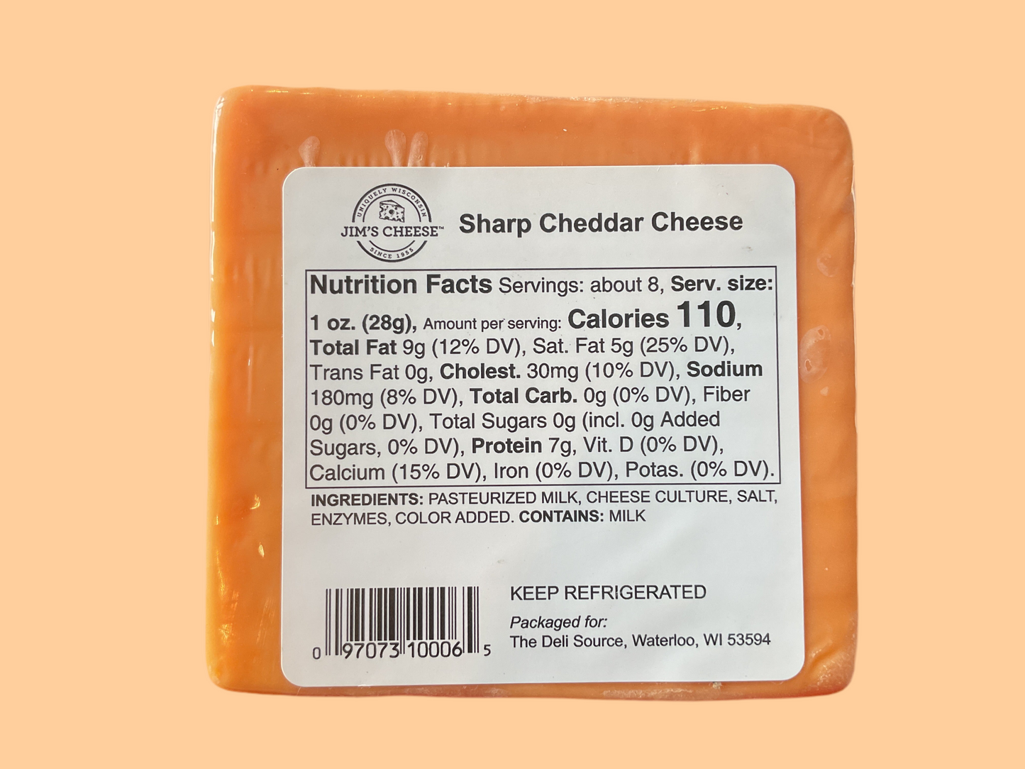 Jim’s Sharp Cheddar Cheese
