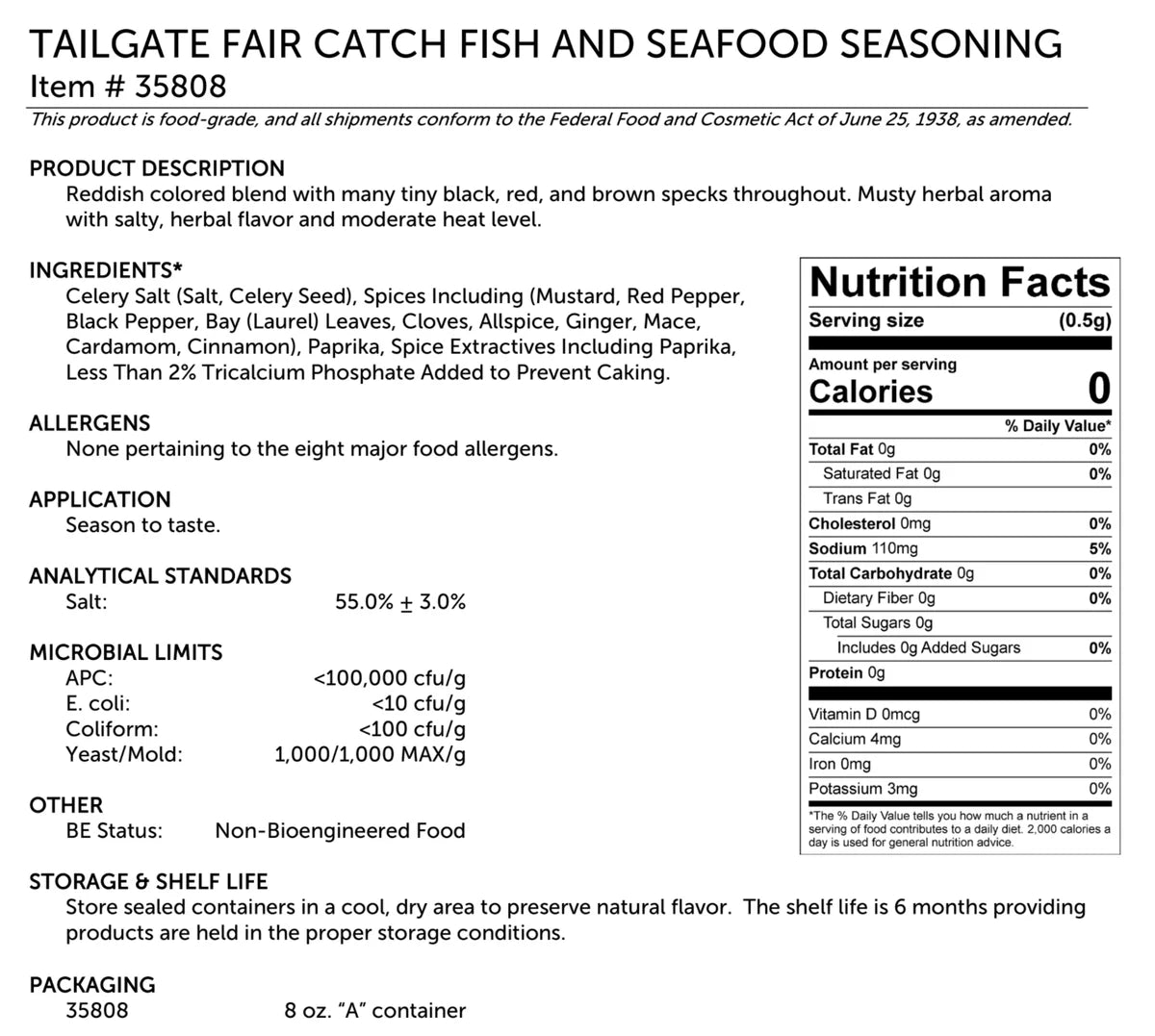 Fair Catch Seasoning