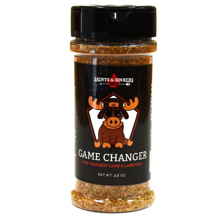 Saints & Sinners BBQ Game Changer -For Your Best Game & Lamb Too!- 5 oz