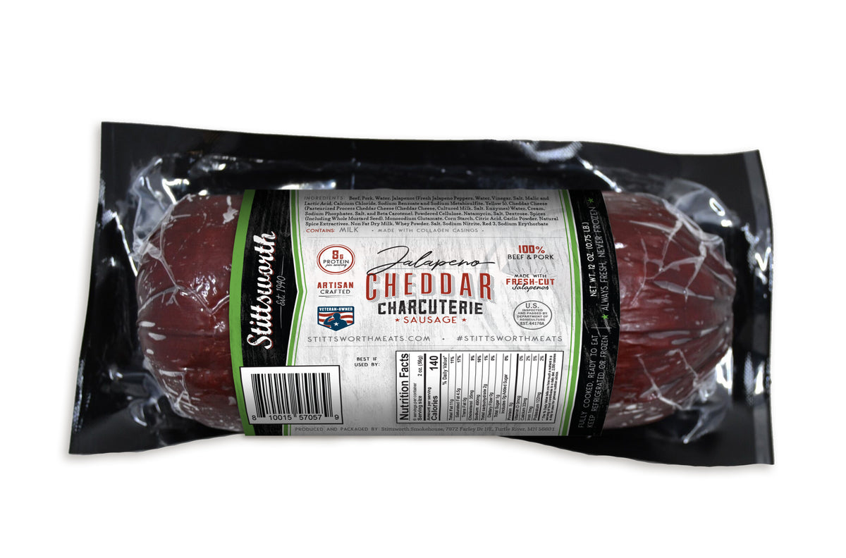 Jalapeno Cheddar Summer Sausage