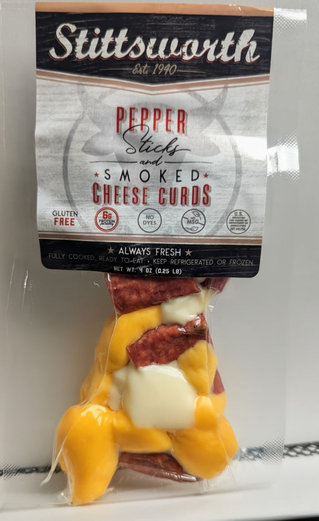 Pepper Sticks & Smoked Cheese Curds