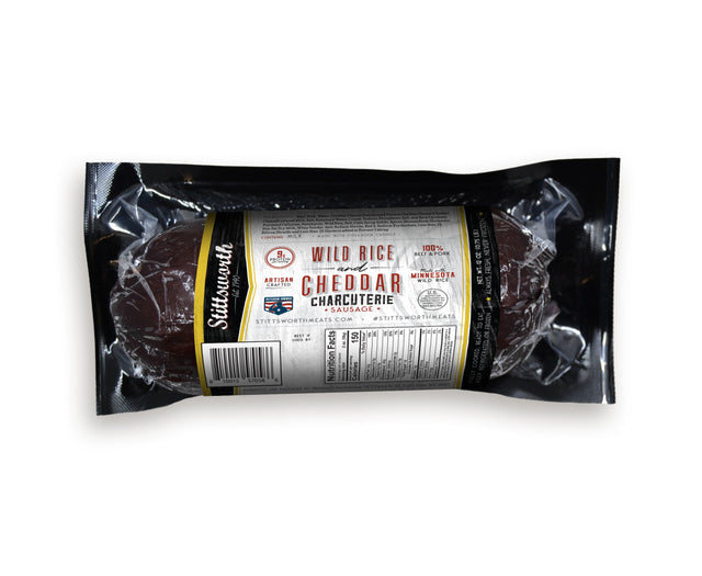 Wild Rice Cheddar Summer Sausage
