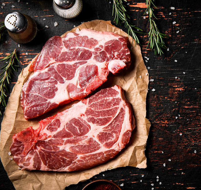 Pork blade steaks — Stittsworth Meats Bemidji