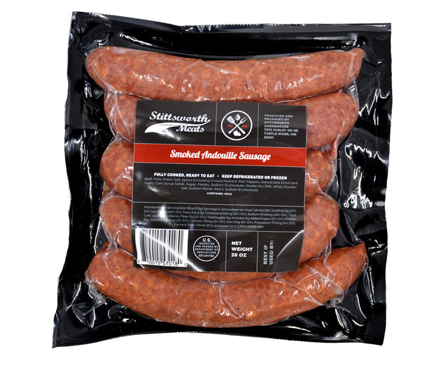 Smoked Andouille Sausage | Brats | Stittsworth Meats